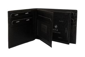 Deri Erkek Cüzdanı Kelebek Modeli