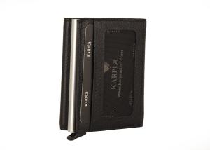 Deri Kğıt Paralı Mekanızmalı Kredi Kartlık Cüzdanı