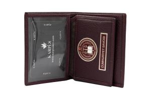 Cumhuriyet Savcısı Logolu Deri Cüzdan 4247 BORDO