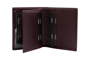 Kaymakam Logolu Derİ Cüzdan Bordo