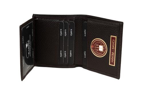 HAKİM-SAVCI HSK LOGOLU DERİ CÜZDAN - Karpix Deri Ürünleri