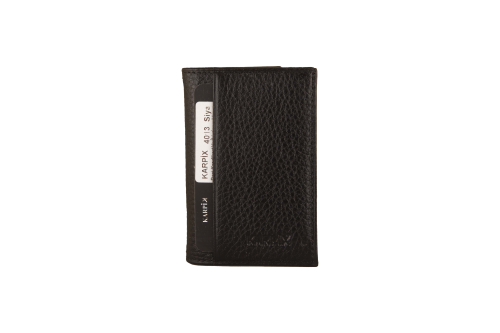 Deri İki Yapraklı Kredi Kartlık