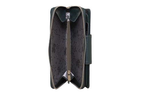 Deri Kadın Fermuarlı Büyük Boy Cüzdanı - Karpix Deri Ürünleri