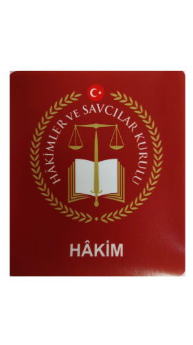 Hakim ARAÇ STCİKER Bordo Renk - Karpix Deri Ürünleri