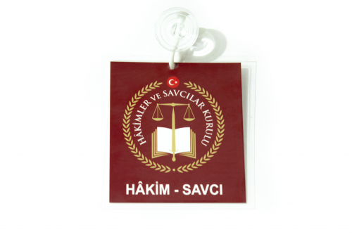 Hakim - Savcı Araç Kartı - Karpix Deri Ürünleri