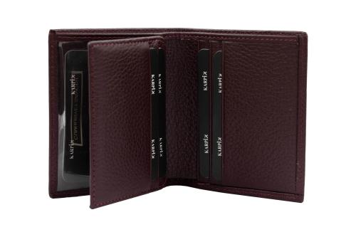 Hakim - Savcı Deri Cüzdan Kırmızı Logolu Siyah