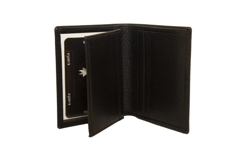 Kaymakam deri logolu cüzdan - Karpix Deri Ürünleri